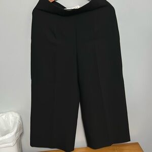 NWT Zara palazzo pants in black size Large but fit more like a Medium